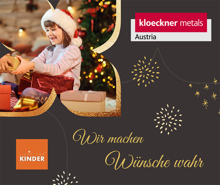 Kloeckner Metals Austria GmbH & Licht für Kinder