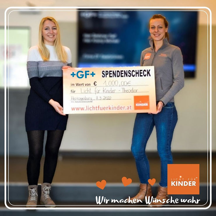 GF Casting Solutions Herzogenburg & Licht für Kinder