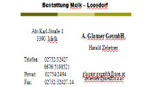 Bestattung Melk
